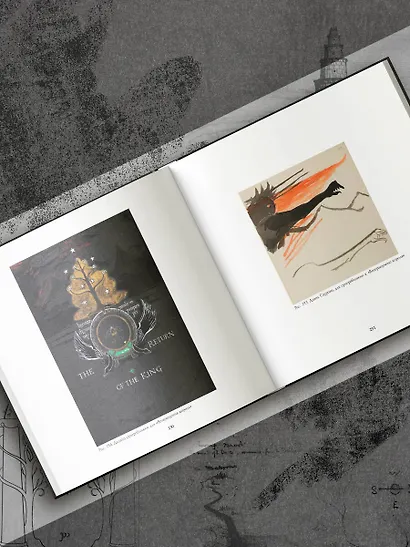 Иллюстрации и зарисовки Дж. Р. Р. Толкина к "Властелину колец" - фото 6