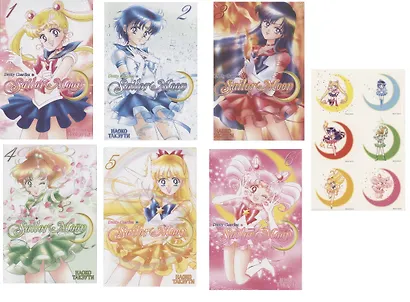 Сейлор Мун. Том 1-6 (комплект) (Sailor Moon / Красавица воин Сейлор Мун). Манга - фото 2