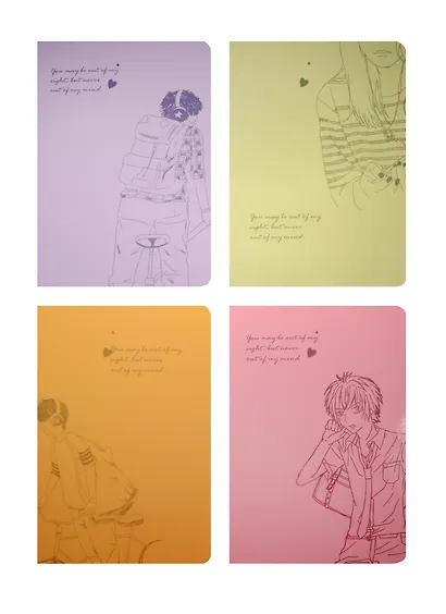 Тетрадь в линейку Zong, Our story, 88 листов - фото 2