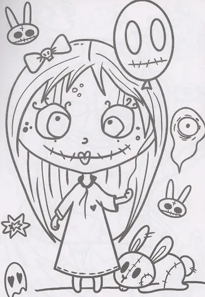 РАСКРАСКИ эконом НЯШКИ-РАСКРАСКИ. МОНСТРИКИ - фото 4