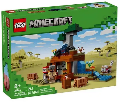 LEGO Minecraft: Экспедиция на рудник Броненосец, 247 деталей (21269) - фото 2