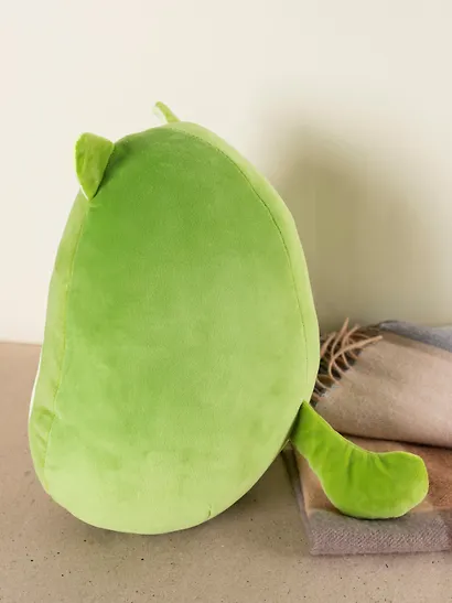 Мягкая игрушка Кот, авокадо 35 см (текстиль) - фото 13