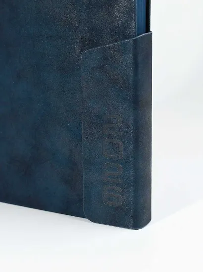 Ежедневник дат. 2026г. А5 176л "Тиволи глосс" синий, кожзам, тв.переплет, блинт.тиснение, офсет, справ.мат-лы, закругл.углы, 2 ляссе, инд.уп - фото 15