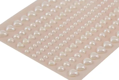 Стразы самоклеящиеся Сердечки - фото 3