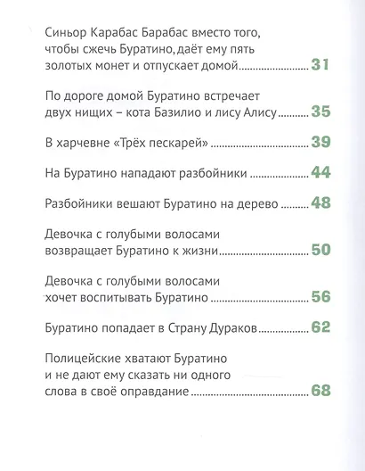 ЗОЛОТОЙ КЛЮЧИК, или Приключения Буратино. выбор. лак. 171х216 - фото 3