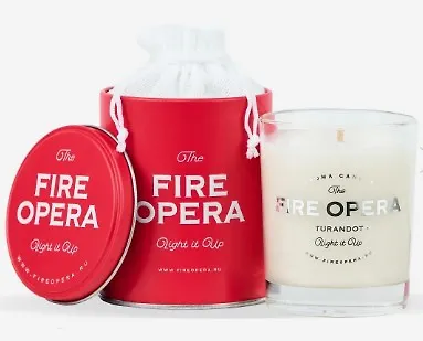 Ароматическая свеча (Слива,амбра) (250мл) (C250_Turandot) - фото 1