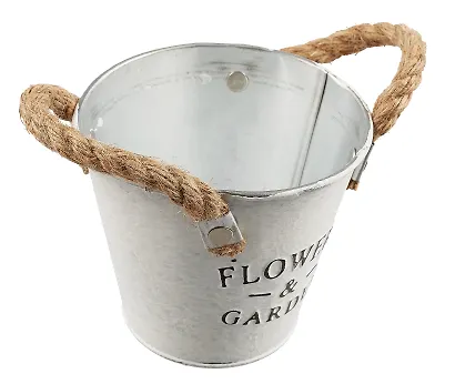 Декоративное изделие из жести ведро (ассорти) - фото 13