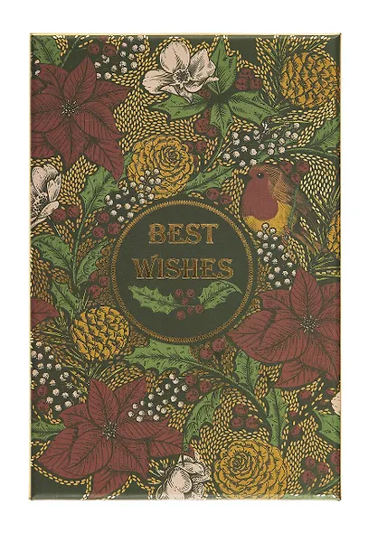 Коробка подарочная "Best wishes" 18*12*7, картон - фото 8