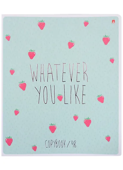 Тетрадь в клетку Альт, Fruit Rain, 48 листов, в ассортименте - фото 3