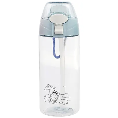 Бутылка Кот в очках (пластик) (500 мл), Bookvalno - фото 6