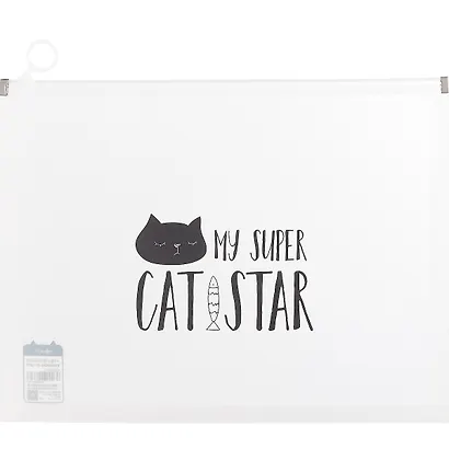 Папка на молнии «Kitty», А4 - фото 3