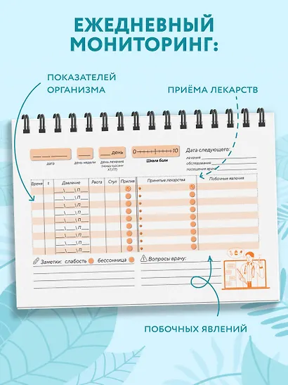 В помощь онкопациенту. Дневник на 180 дней - фото 6