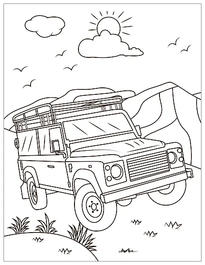 Раскраски с наклейками. Машины - фото 4