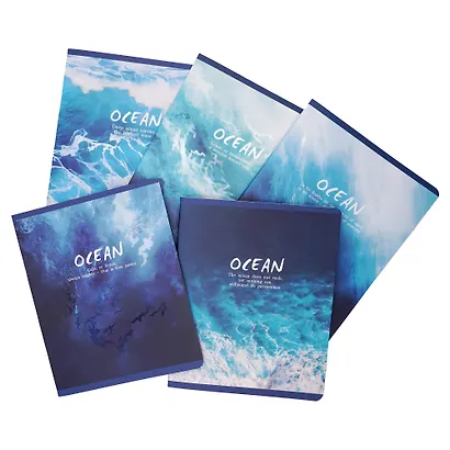 Тетрадь общая «Ocean», 48 листов в клетку, А5, в ассортименте - Listoff - фото 9