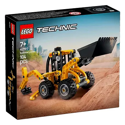 LEGO Technic: Экскаватор-погрузчик, 104 детали (42197) - фото 4