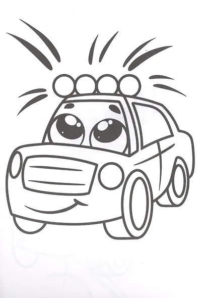 РАСКРАСКА А5 эконом. МАШИНКИ-МАЛЫШИ - фото 4