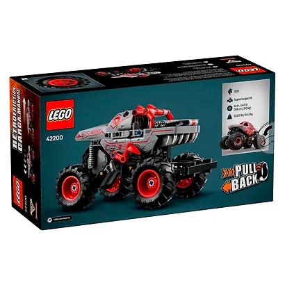 42200 Конструктор детский LEGO Technic Внедорожник монстр-трак ThunderROARus, 232 деталей, возраст 7+ - фото 3