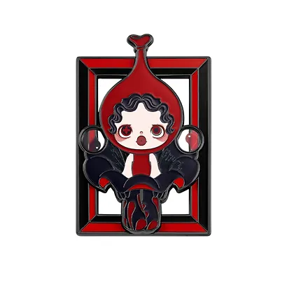 Значок коллекционный Pop Mart Skullpanda Image Of Reality Series в ассортименте (коробка) (8х8х4) (68002) - фото 10