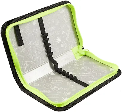 Пенал 1 отделение "Футбол ON" 19*11 см, молния - фото 4