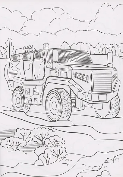 КРУТЫЕ РАСКРАСКИ. ВОЕННАЯ ТЕХНИКА - фото 5