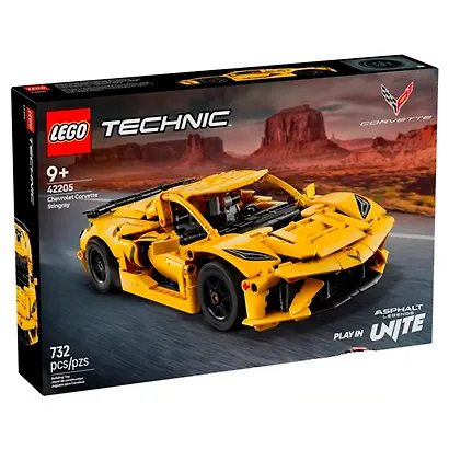 LEGO Technic: Шевроле Корвет Стингрей, 732 детали (42205) - фото 2