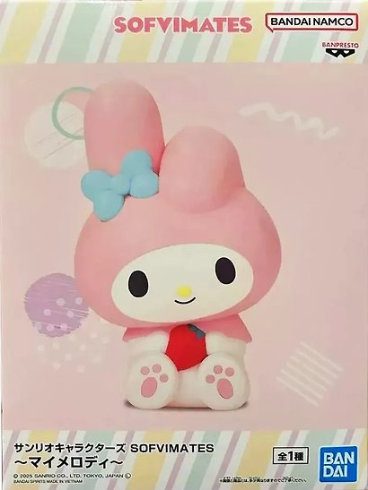 Фигурка Sanrio Hello Kitty My Melody Sofvimates (14см) (85192) (BNS1082) - фото 1