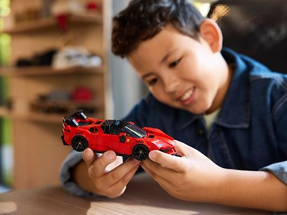 LEGO Speed Champions: Ferrari SF90 XX Stradale, 339 деталей (77254) - фото 9