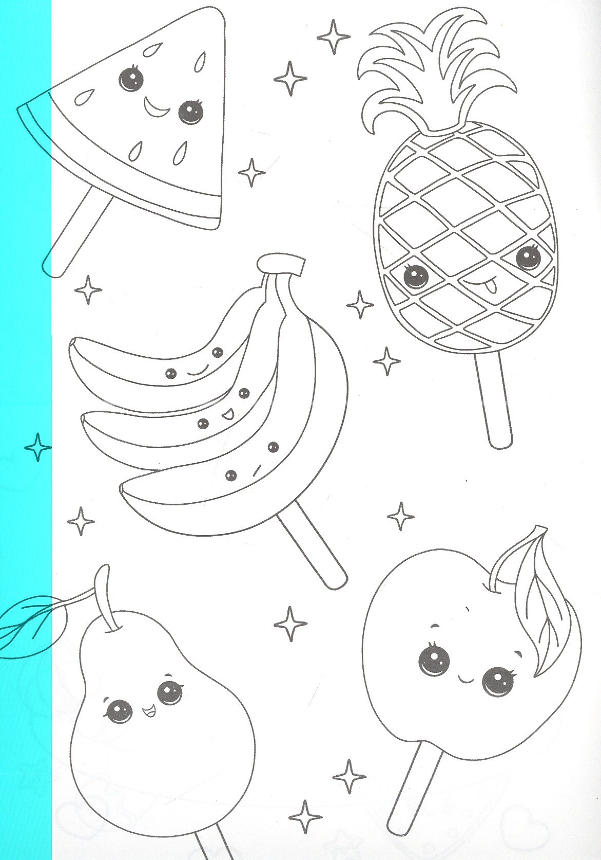 РАСКРАСКИ эконом НЯШКИ-РАСКРАСКИ. ВКУСНЯШКИ - фото 2