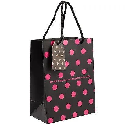 Пакет А5 23*18*10 Love Patern жен., бум.мат.ламинат, ассорти - фото 1