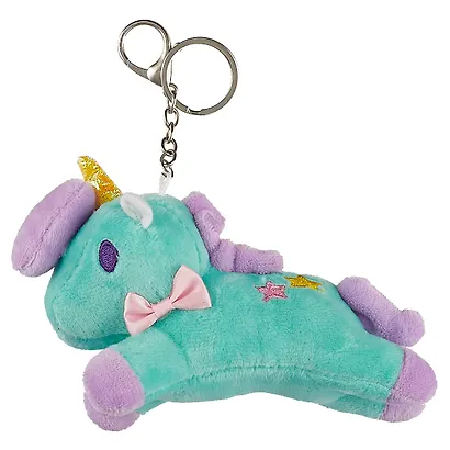 Брелок Единорог лежит (13 см) (текстиль) (12-01435-456) - фото 3