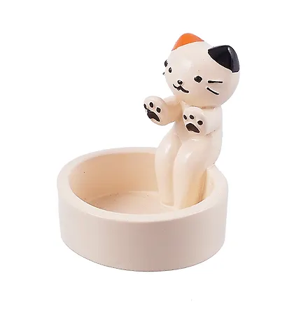Подсвечник для чайных свечей Котик (полистоун) (8см) (ПВХ бокс) (Candle102) - фото 3