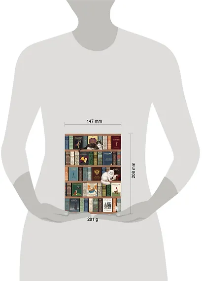Блокнот. Книжный шкаф. (А5, твердая обложка, 64 л.) (у.н.) - фото 6