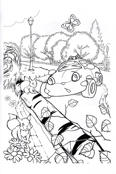 Таксюша. Прочитай и раскрась - фото 4