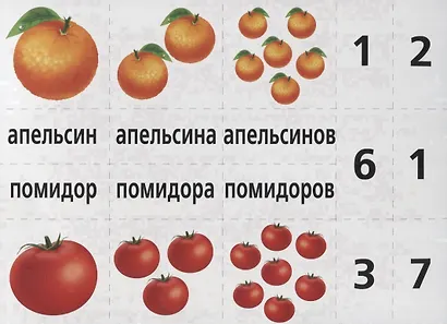 Слова и числа. Развивающая игра для детей - фото 3