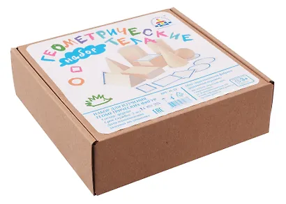 Игровой набор, КРАСНОКАМСКАЯ ИГРУШКА, Геометрические тела - фото 2
