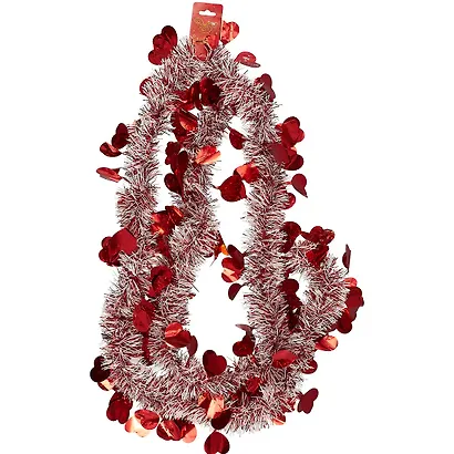 Мишура новогодняя (6х200) красный - фото 2