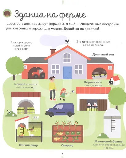 Энциклопедия в картинках. Большая энциклопедия. На ферме - фото 4