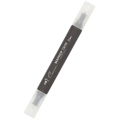 Маркер художественный "Сонет" растушевка (бесцветный), двухсторон., тонк. и широк.долото, Сонет - фото 1