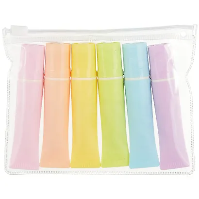 Текстовыделители «Pastel tube» 6 цветов - фото 4
