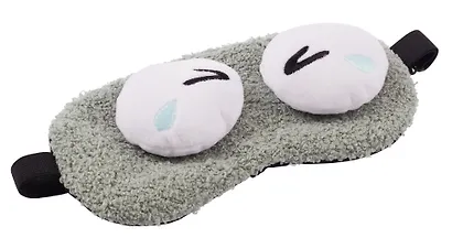 Маска для сна «Глазки», серая, плюш, Lafilaf - фото 5