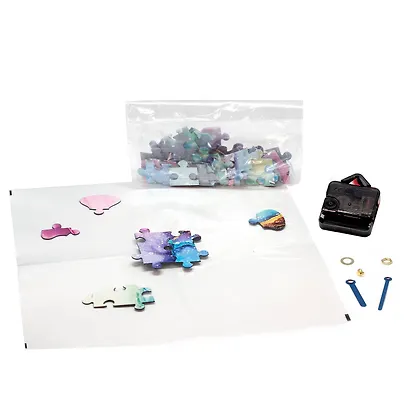 Арт-терапия. Пазл-часы "Краски", 300х300 мм, 59 элементов - фото 2