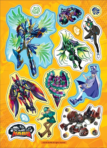 Infinity Nado. Коллекция наклеек - фото 2