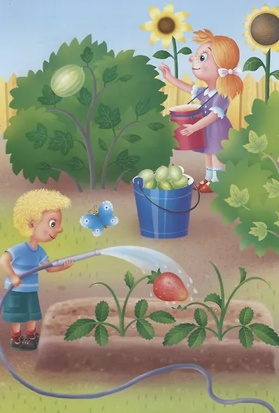 Многоразовые наклейки. Фрукты и ягоды - фото 4