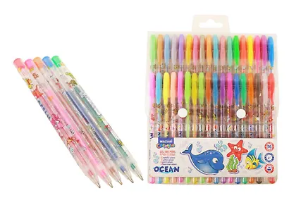 Ручки гелевые Mazari, Ocean, 36 цветов - фото 2
