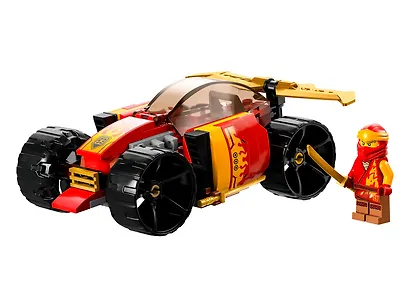 71780 Конструктор детский LEGO Ninjago Гоночный автомобиль ЭВО ниндзя Кая, 94 деталей, возраст 6+ - фото 4