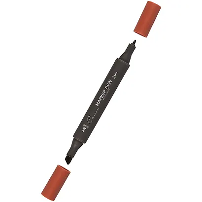 Маркер художественный "Сонет" натуральный дуб, двухсторон., тонк. и широк.долото, Сонет - фото 2