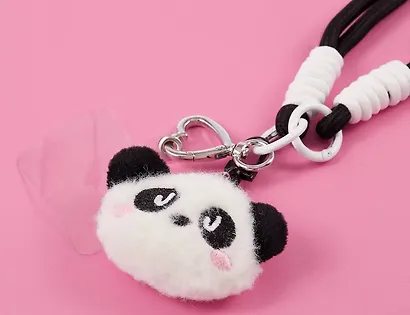 Шнурок-подвеска для телефона «Мордочка панды» - фото 4