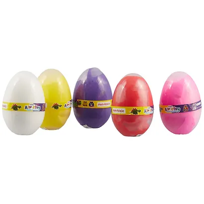 Масса для лепки застывающая в яйце, цвета в ассортименте, 100 гр - фото 2