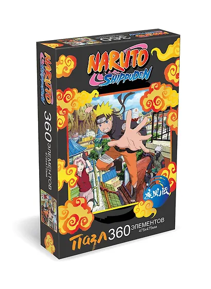 Наруто. Пазл 360 Элементов. Ураганные хроники - фото 1
