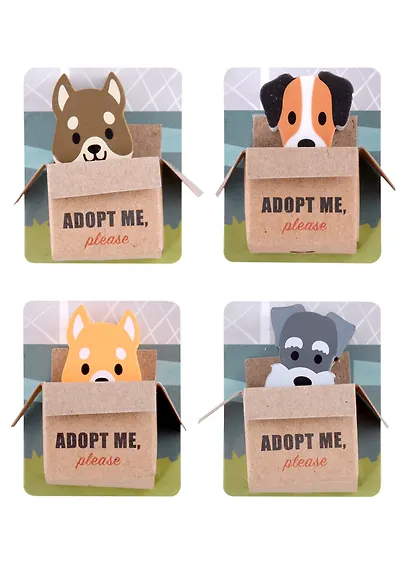 Ластик "Adopt me" инд.уп., ассорти - фото 3